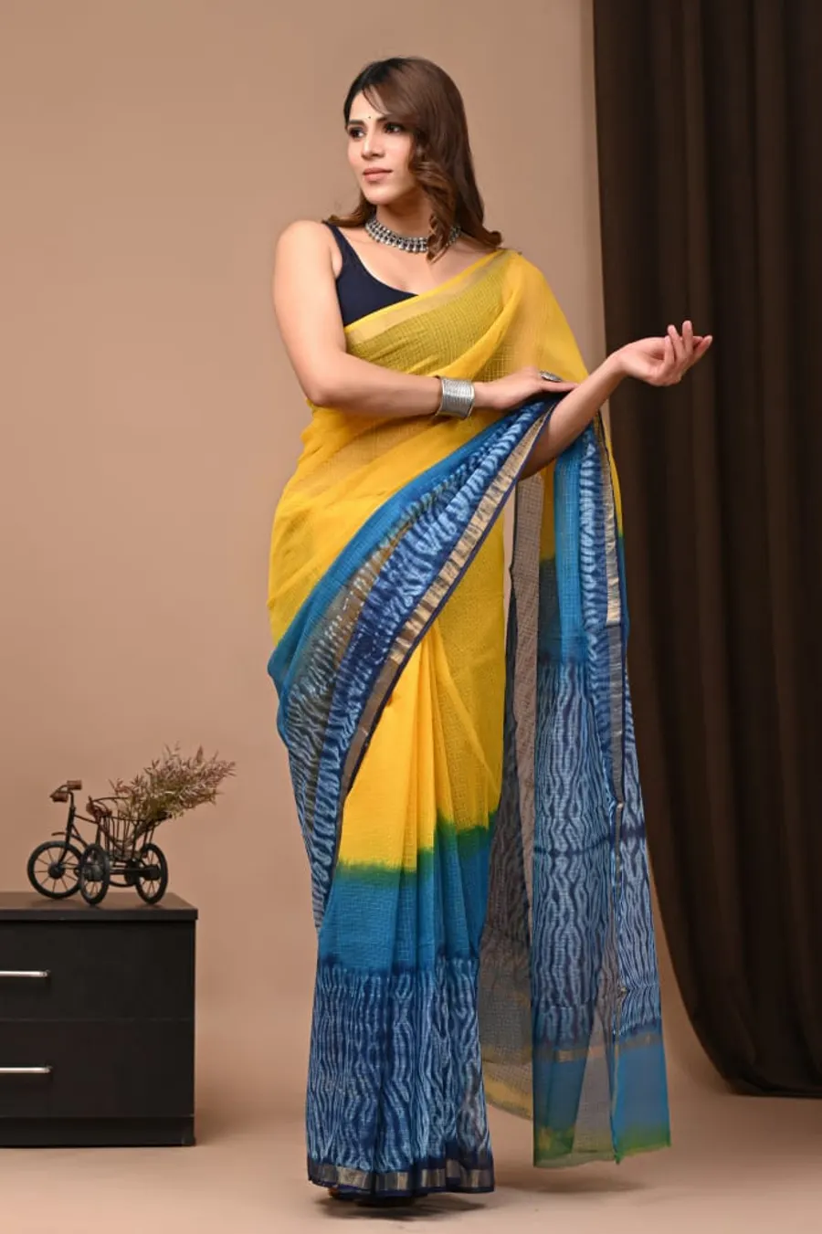 Lightweight & Breathable Kota Cotton Saree